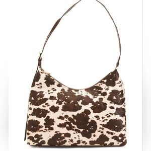 🤎🔹️ASHWOOD 🔹️Elegant Cow Leather Slouch  Shoulder Bag